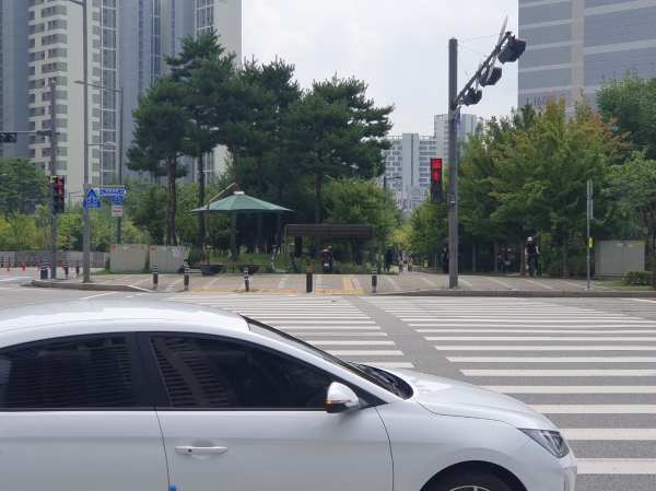 양주시, 옥정 중심상가 교차로에‘보행적색신호 잔여시간 표시장치’ 첫 도입