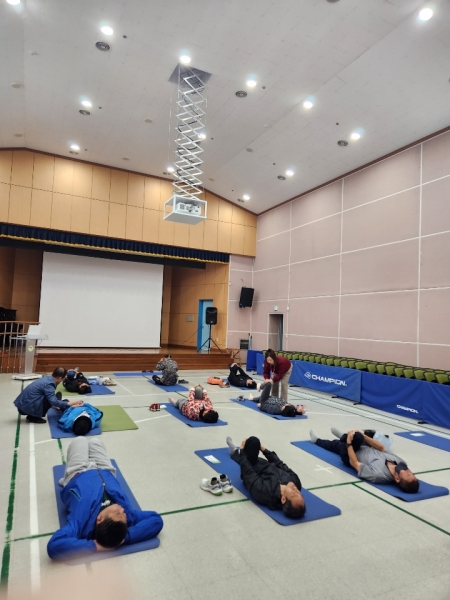 동두천시 보건소 ‘찾아가는 장애인 재활 운동 교실’ 운영