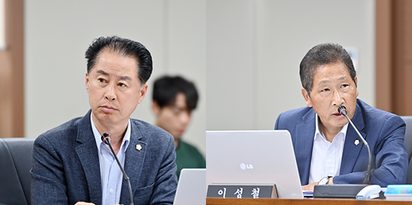 파주시의회는 17일 자치행정위 소속 국민의힘 최창호 의원과 무소속 이성철 의원이 발의한 조례안을 회기 중인 제250회 임시회‘에서 수정, 또는 원안 가결시켰다. 사진 왼쪽부터 최창호·이성철 의원. (사진=중앙신문DB)