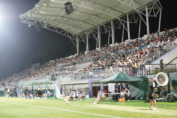 김포솔터축구장 관중석. (사진제공=김포시)