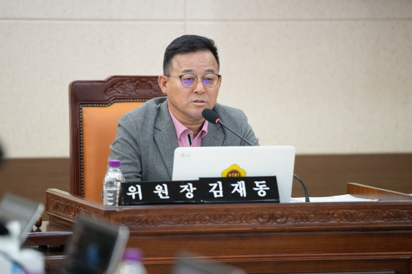 인천시의회 김재동 의원, 안전한 어린이놀이시설 조성에 만전