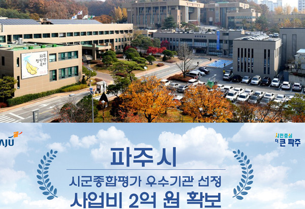 파주시는 경기도가 실시한 ‘2024년 경기도 시군종합평가’에서 만점을 받아 5년 연속 ‘우수’ 시군에 선정돼 사업비 2억원을 확보했다. (사진=중앙신문DB)