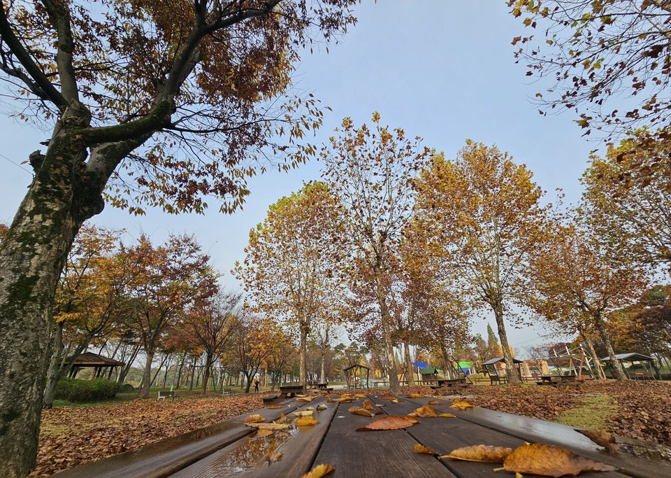 5일 화요일 경기·인천지역은 기온이 2도까지 뚝 떨어져 춥겠고, 오전 대체로 흐리다가 오후부터 차차 맑아지겠다. 사진은 4일 오전 여주 금은모래강변공원 전경. (사진=김광섭 기자)