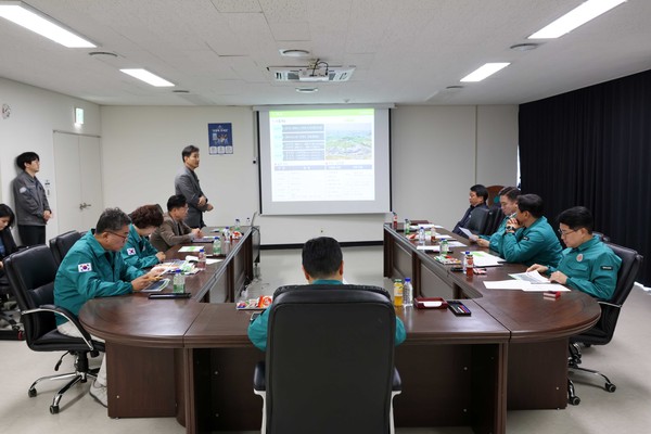평택시의회 복지환경위원회는 11일 관내 주요 사업 현장에 대한 현장 점검을 실시했다. (사진제공=평택시의회)
