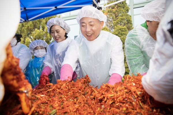 계양구 새마을회 2024년 ‘사랑의 김장 나누기’ 행사 진행
