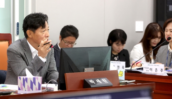 경기도의회 박세원 의원, 경기도 아동급식 지원 플랫폼 지적 및 개선 촉구