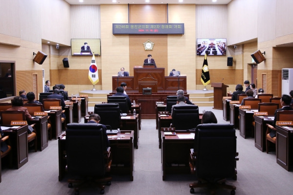 옹진군의회, 제246회 제2차 정례회 개회
