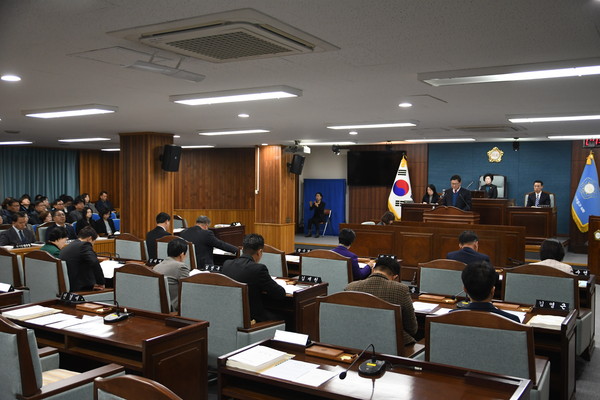 인천 미추홀구의회는 21일 제1차 본회의를 시작으로 2024년도 제285회 정례회를 개회했다. (사진제공=미추홀구의회)