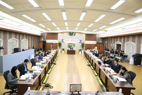 인천 서구의회가 제 271회 제2차 정례회 기간 중인 21일 ‘2024년도 행정사무감사’에 돌입했다. (사진제공=서구의회)