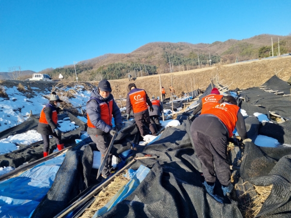 남양주시자원봉사센터, 이천시 폭설 피해 복구 지원 활동 성공적으로 마무리