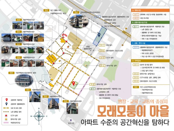 사진은 김포시 사우동 ‘뉴:빌리지’ 구상도. (사진제공=김포시)