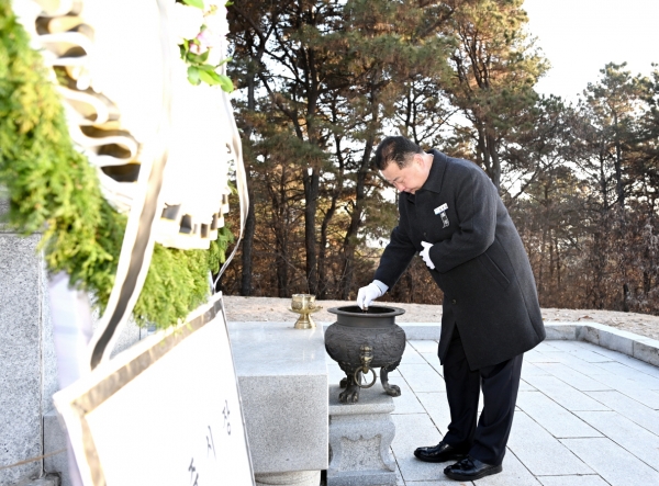 파주시, 2025년 을사년 현충탑 참배 실시