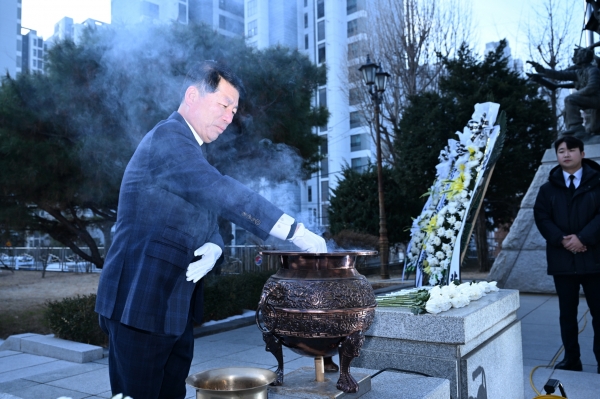 구리시, 2025년 을사년 신년참배 행사 개최