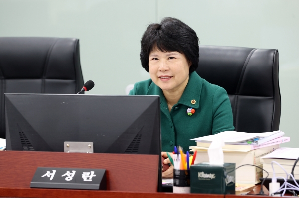 서성란 경기도의원, 의왕시 지역 발전 위한 특별조정교부금 33억원 확보