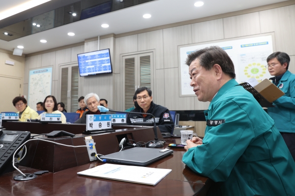 광명시, 사들물류단지 화재 예방 특별 대책 세웠다