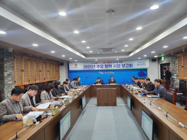연천군, 주요 정책사업 추진상황 보고회 개최
