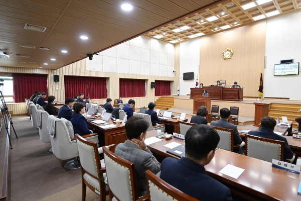연천군의회, 2025년 을사년 첫 임시회 개회