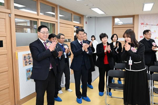 강수현 양주시장, ‘옥정호수초등학교 다함께돌봄센터’ 개소식 참석ⵈ 체계적인 아동 돌봄 환경 ‘구축’