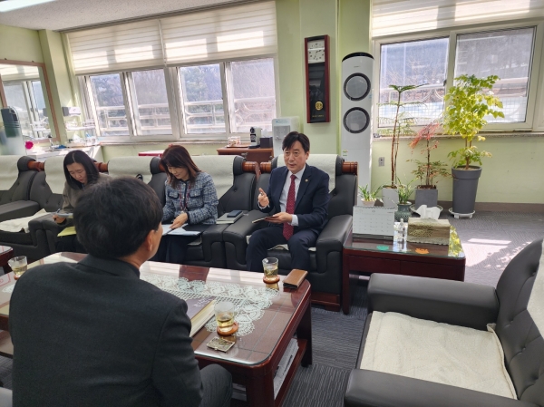 김영기 의원, 의왕지역 학교현안 점검하며 교육환경 개선 앞장