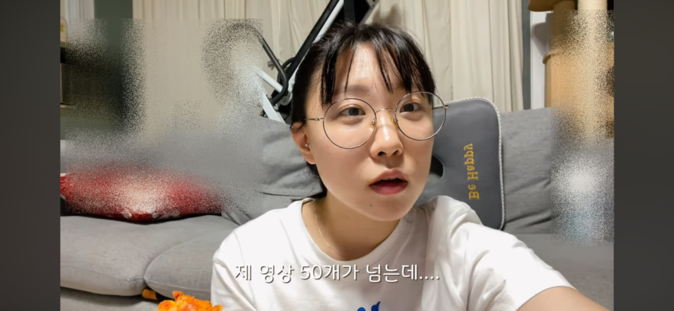 공시생 유튜버 당시 김미혜씨 모습. (사진=김미혜 유튜버 캡쳐)