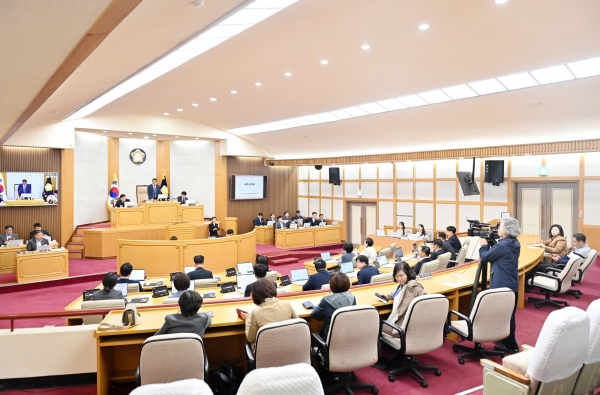 제255회 파주시의회 임시회 개회