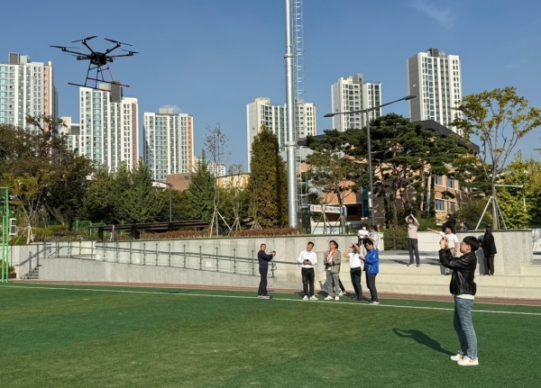 광명시, 드론 체험 교육으로 미래 산업 인재 양성 나서