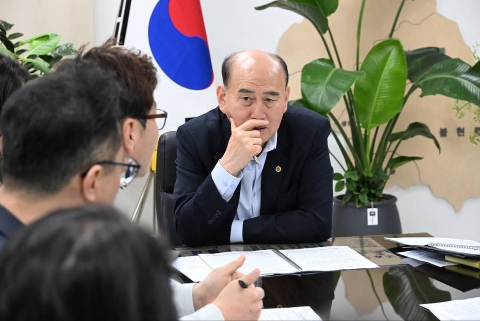 동두천시가 24일 오전 제21대 대통령 선거를 앞두고 지역 핵심 현안을 담은 공약 발굴 보고회를 열었다. (사진=박형덕 동두천시장 페이스북)