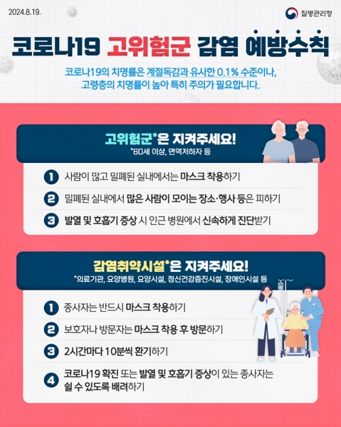 의정부시 보건소, 코로나19 재유행 대비 예방수칙 준수 당부