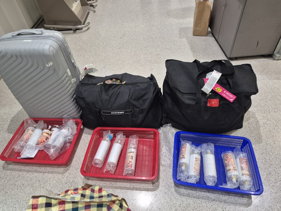 평택경찰서는 지난 4월부터 16일까지 다량의 필로폰을 국내에 밀반입하고 유통하려 한 혐의로 국제마약조직 일당 7명을 검거해 이중 5명을 구속했다. (사진제공=평택경찰서)