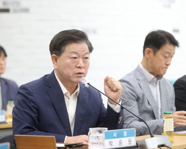 박승원 광명시장 “집중호우로 신안산선 붕괴 현장 추가 사고 없어야” 시행사·시공사에 철저한 대비 강력 주문