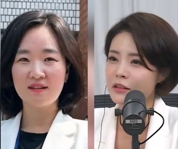 이재명 대통령의 북대서양조약기구(NATO) 정상회의 불참을 두고 국민의힘과 더불어민주당 대변인이 정면으로 충돌했다. 외교 전략을 놓고 ‘회피냐 실용이냐’는 입장차가 드러났다. (사진=함인경 대변인·이지혜 상근부대변인 페이스북)