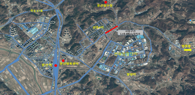 경기도가 국지도 78호선 파주시 선유 구간 교통개선사업이 보상을 마치고 본격적인 공사 착공에 나섰다. (사진제공=경기도)