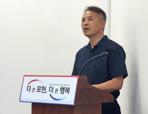 시는 8일 시청 브리핑실에서 안전도시국 소관 5개 과의 핵심사업을 발표하고 “현장 중심의 소통행정과 시민 체감 성과를 내겠다”고 밝혔다. (사진=김성운 기자)