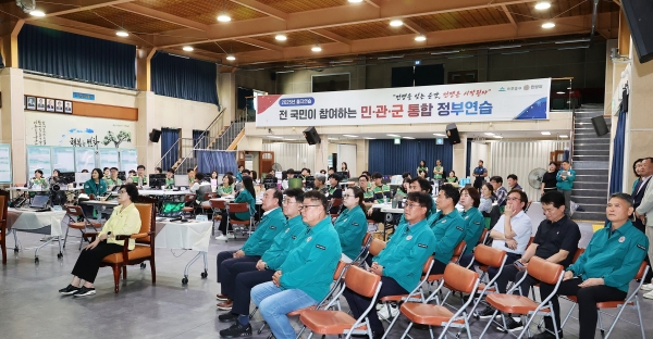 미추홀구의회, 국가위기 대응체계 점검 위한 2025년 을지연습 현장 참관