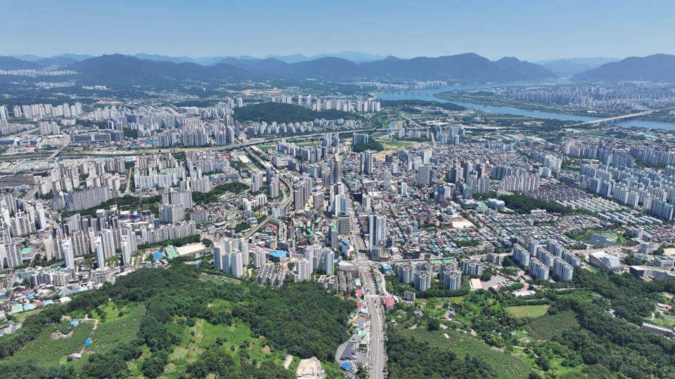 구리시 전경. (사진제공=컴웨이블루)