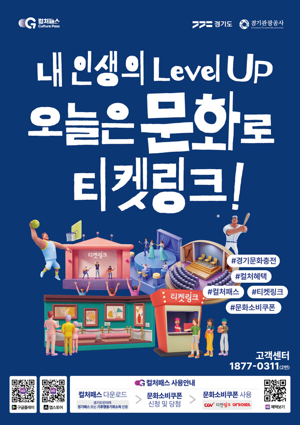 경기도는 경기관광공사와 함께 오는 15일부터 경기도민을 대상으로 한 문화소비쿠폰 ‘경기 컬처패스’ 사업을 본격 시행한다. (사진제공=경기도)