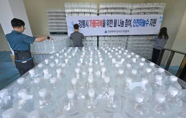 유정복 인천시장이 6일 오전 자신의 SNS 계정 글을 통해 강릉시의 극심한 가뭄 상황과 이에 대한 긴급 지원 방안을 알렸다. (사진=유정복 인천시장 페이스북)