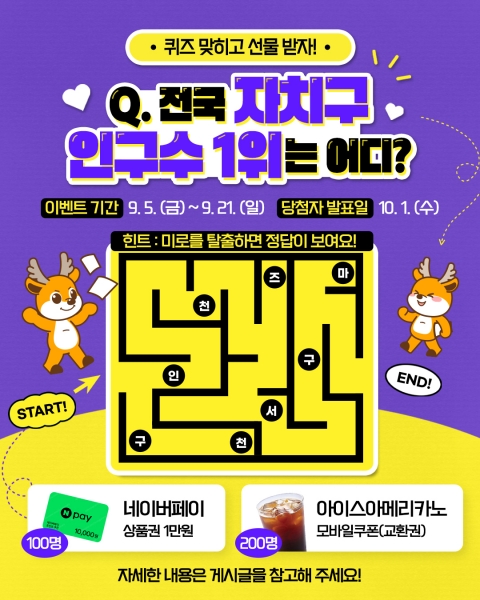 인천 서구, 자치구 인구수 전국 1위 달성