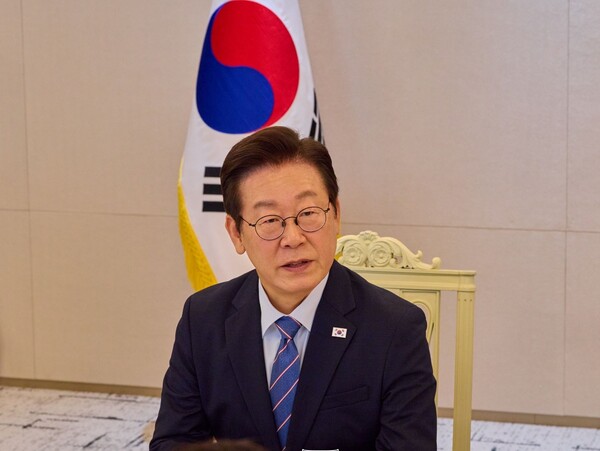 지난 18일 열린 증권사 리서치 센터장 오찬 간담회에 참석한 이재명 대통령. (사진제공=대통령실)