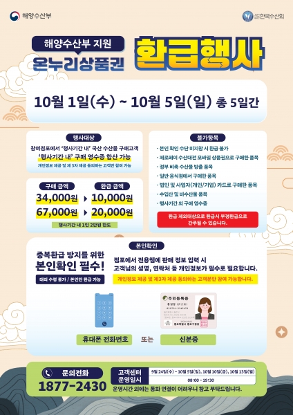 인천 서구, 추석 맞이 전통시장 방문고객 대상 온누리상품권 환급행사 진행