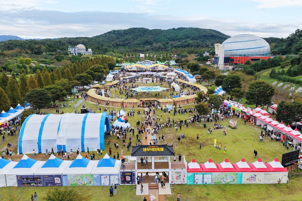 2025 남사당 바우덕이축제장 전경. (사진제공=안성시)