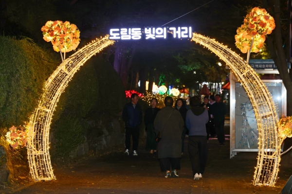 남동구 도림동 빛의 거리 조성