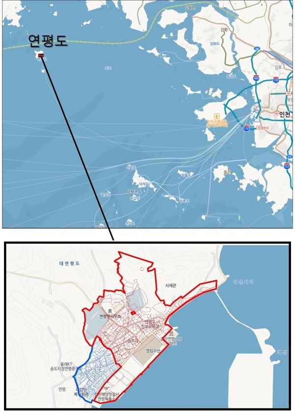 인천 옹진군이 연평1·2지구의 지적재조사 사업을 완료하고, 약 30만㎡ 규모의 토지를 디지털 지적으로 전환했다. (사진제공=옹진군)