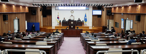 인천 남동구의회가 20일 제308회 제2차 정례회를 개회하고 29일간 2025년도 행정사무감사와 2026년도 예산안 심의에 돌입했다. (사진제공=남동구의회)