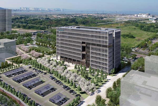인천경제청이 2025 IFEZ 경관어워드 수상작 2점을 선정하며 도시 경관 수준 향상 성과를 발표했다. 사진은 K바이오랩허브_조감도. (사진제공=인천경제청)