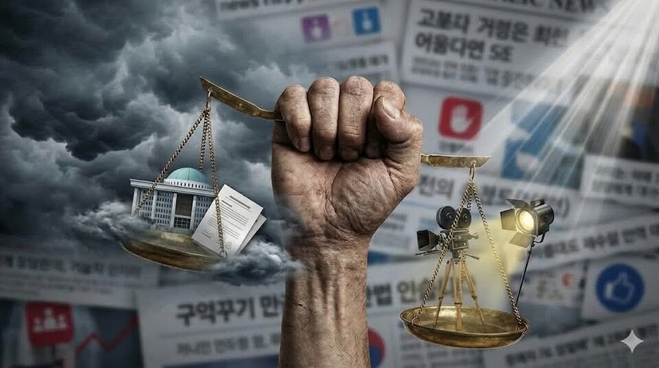 이준석 개혁신당 대표가 7일 자신의 SNS에 배우 조진웅의 은퇴를 둘러싼 입장과 사진을 올리며 정치·사회적 기준의 엇갈림을 언급했다. (사진=이준석 대표 페이스북)