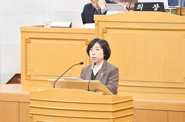 파주시의회 박은주 의원, “17만 세대 단수 사태, 사고 아닌 명백한 재난..”시정질문 및 보충질의 진행 (파주시 제공)
