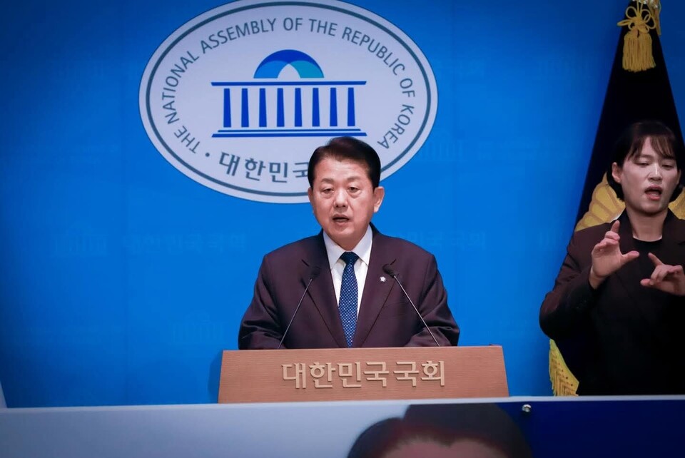 김병주 더불어민주당 의원이 경기도지사 출마를 공식 선언하며, 이재명 정부의 성공을 경기도에서 완성하겠다고 밝혔다. (사진=김병주 의원 페이스북)