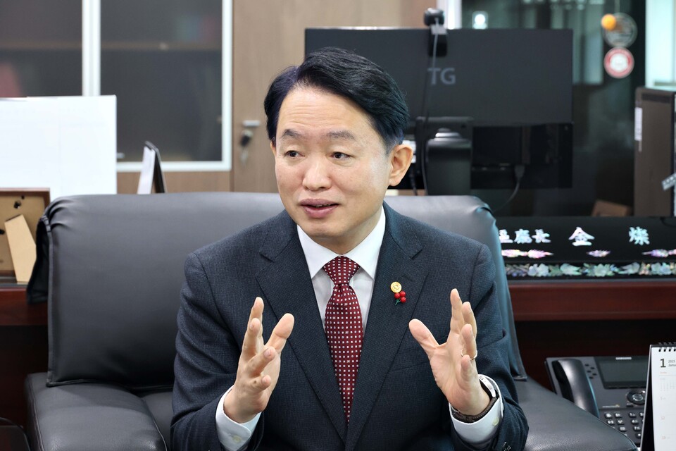 김찬진 인천 동구청장은 7일 제물포구 출범을 “다시 돌아온, 기회의 도시 ‘제물포구’에 모두를 초대한다”는 말로 표현했다. (사진제공=인천동구)