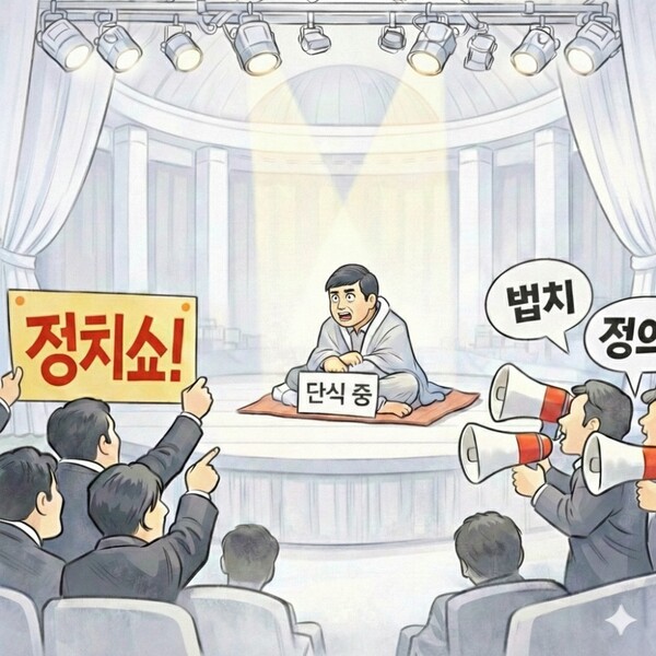 [중앙AI만평] 특검은 무대 소품인가.